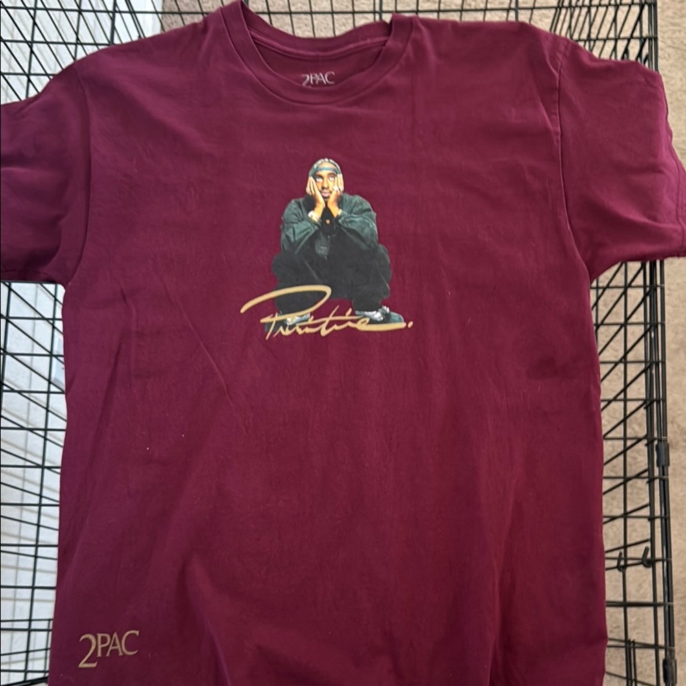 Maroon Graphic T-Shirt